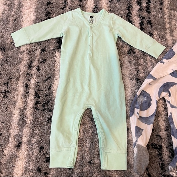 Monica & Andy Organic Burt’s Bees Baby One Piece Lot Gender Neutral 9-12 month - Picture 3 of 5